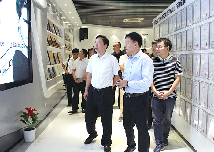 向导来访：2018.9东莞市市长肖亚非博天堂集团调研