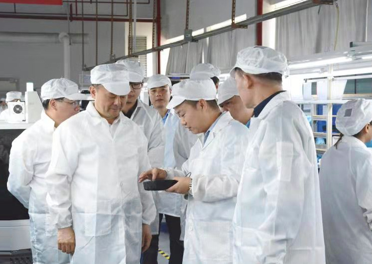 萍乡市委书记陈敏率队到博天堂集团考察